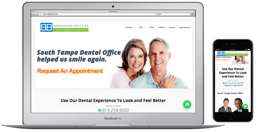 Websites-South Tampa Dental Office
